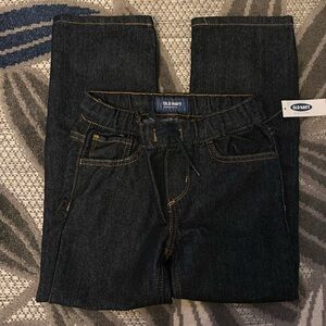 Kids Boys Girls Straight Dark Wash Old Navy Jeans NWT 6